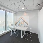 Burj Khalifa Canal View || Bright Office || Near To Metro