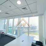 Burj Khalifa Canal View || Bright Office || Near To Metro