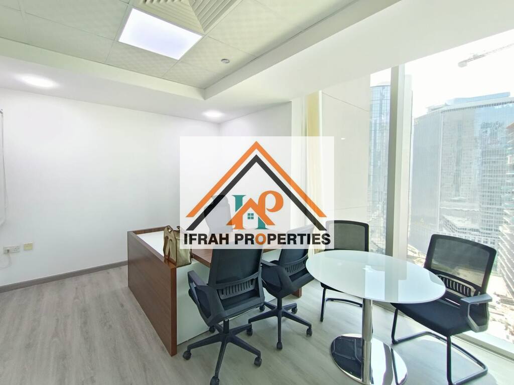 Semi Furnished || Vacant || Bright Office