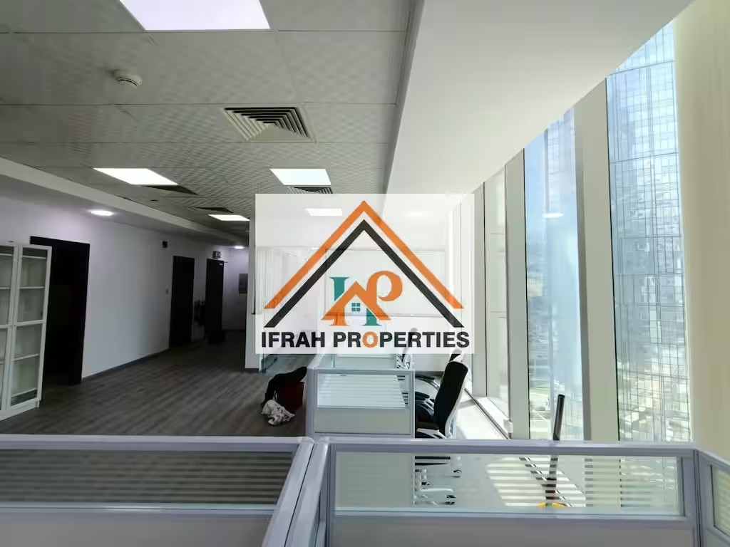 Semi Furnished || Vacant || Bright Office