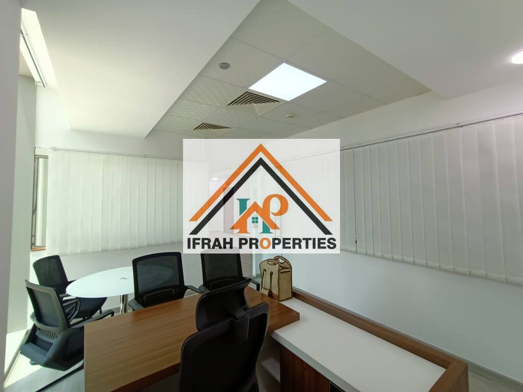 Semi Furnished || Vacant || Bright Office