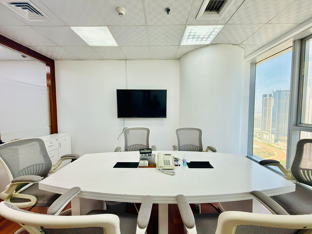 Furnished office for rent in The Citadel Tower