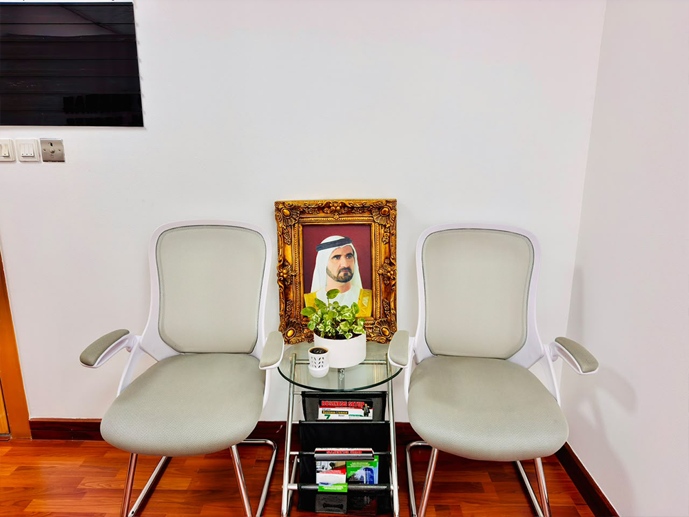 Furnished office for rent in The Citadel Tower