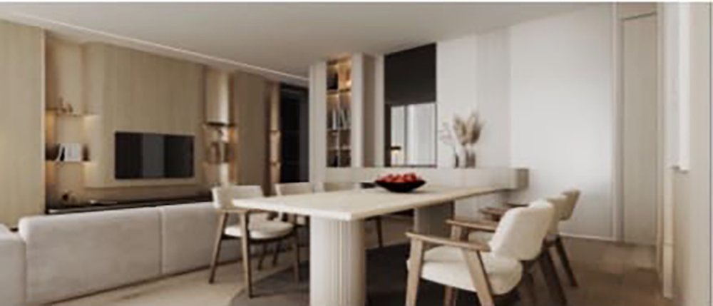 Modern fitted kitchen