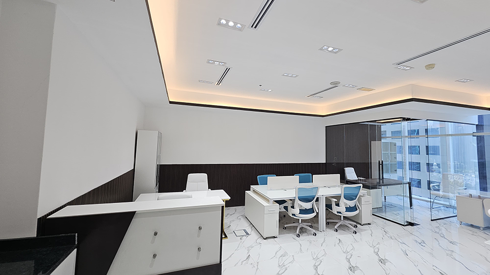 Burj Khalifa View | Bright Office | Prime Location
