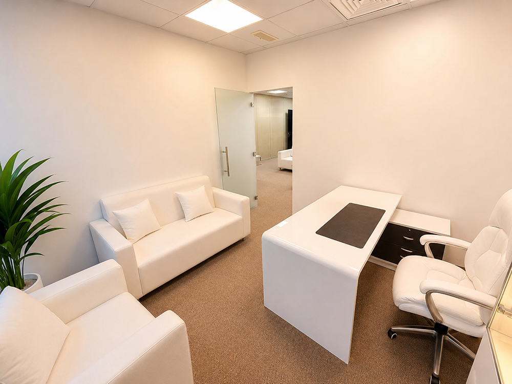 Fully furnished office space for rent in Park Lane Tower, Business Bay