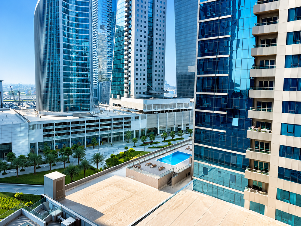 Fully furnished office space for rent in Park Lane Tower, Business Bay