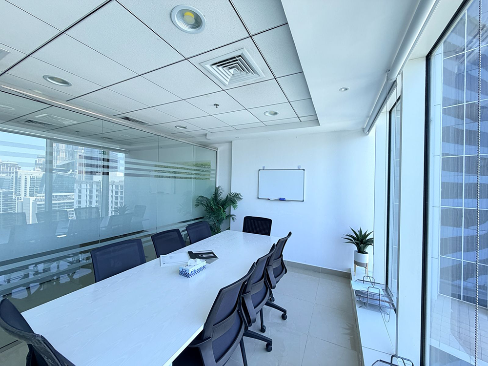 Furnished office space for rent in The Burlington, Business Bay