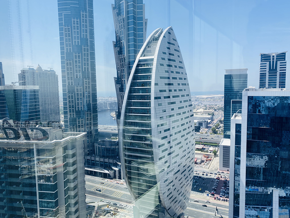 High-floor office space for rent in Park Lane Tower, Business Bay