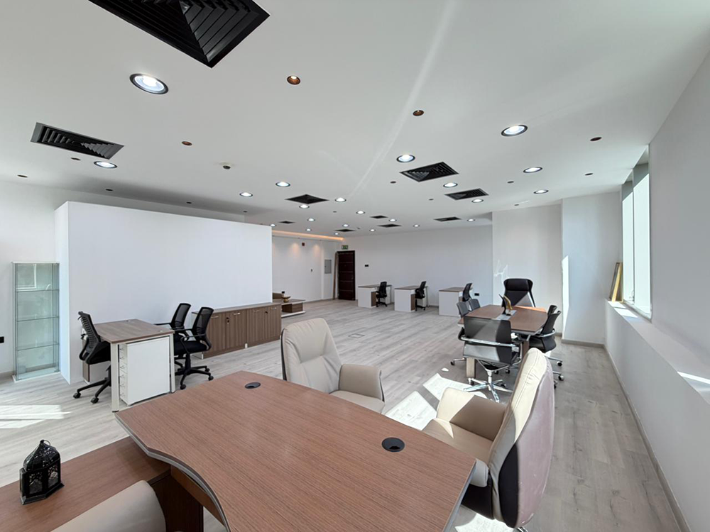 Prism Tower office with modern interior