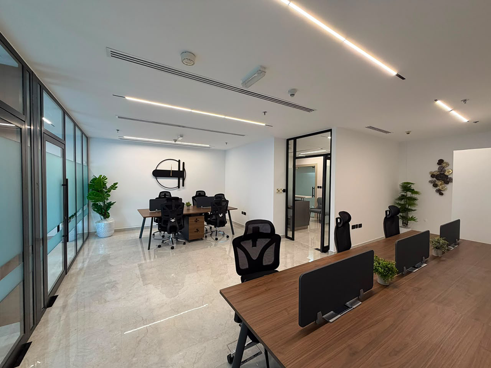 Fully furnished high-floor office for rent in The Citadel Tower