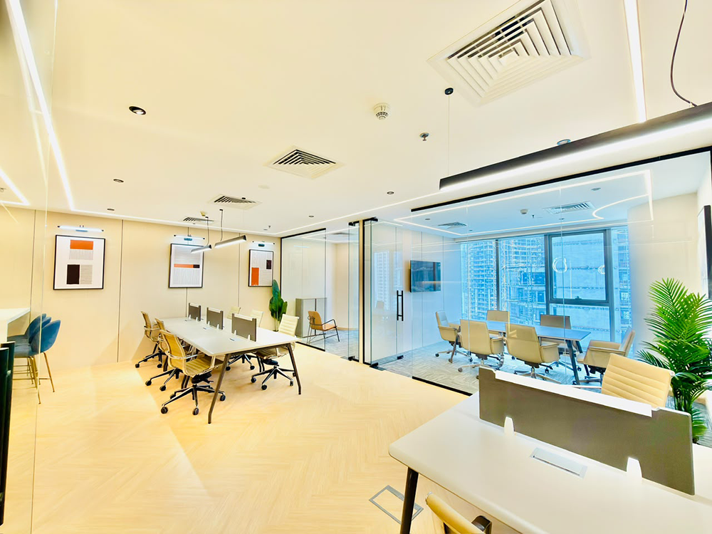 Fully upgraded furnished office for rent in The Citadel Tower, Business Bay