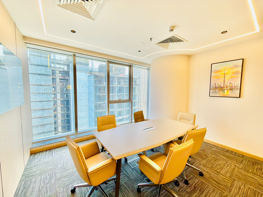 Fully upgraded furnished office for rent in The Citadel Tower, Business Bay