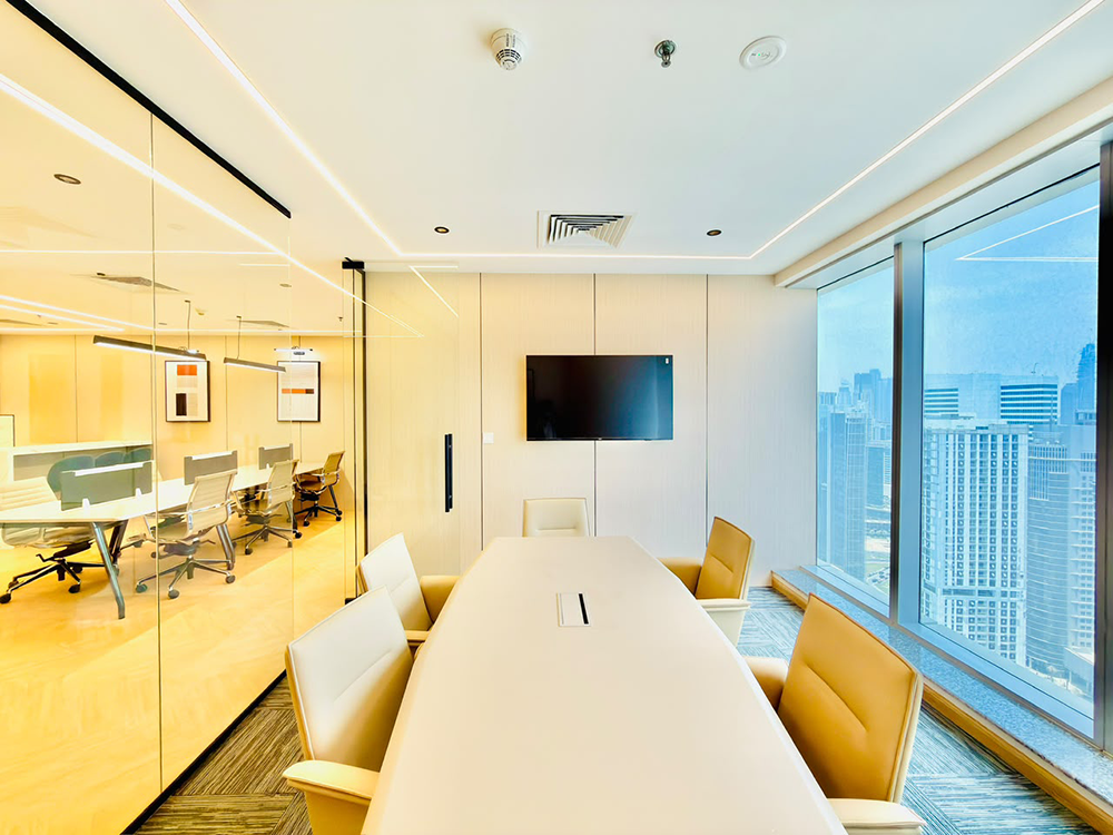 Fully upgraded furnished office for rent in The Citadel Tower, Business Bay