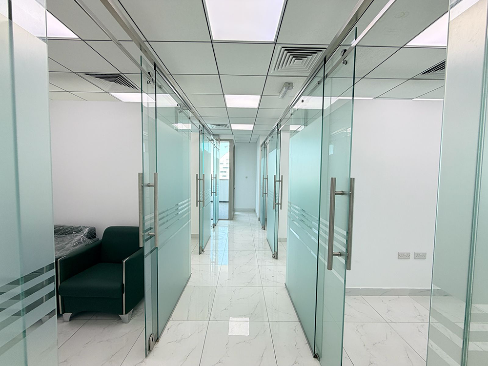 Fully fitted office space for rent in The Prism, Business Bay