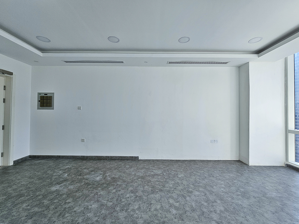 Vacant commercial office interior