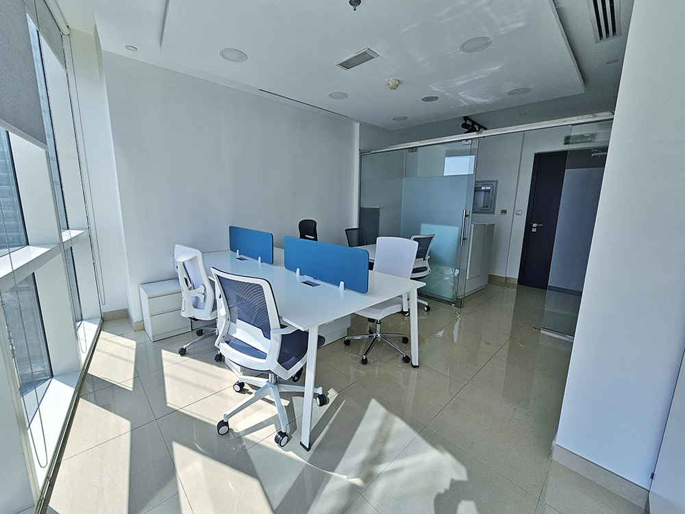 Furnished office space for rent in Park Lane Tower, Business Bay