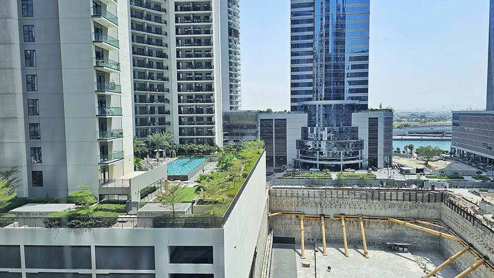 Bright commercial workspace