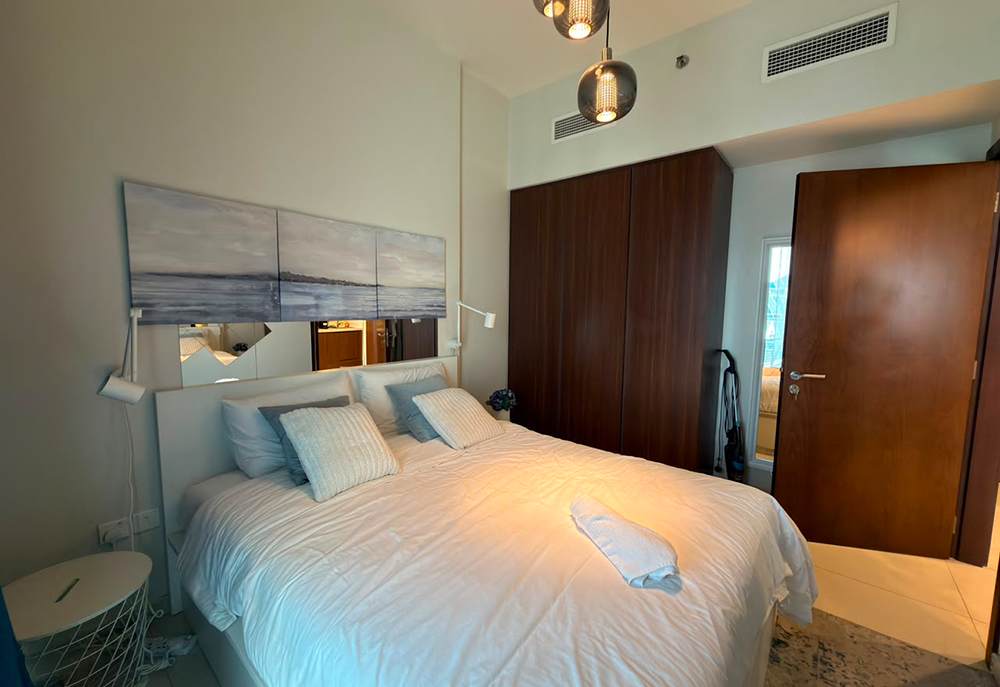 Modern living room in Vera Residences apartment