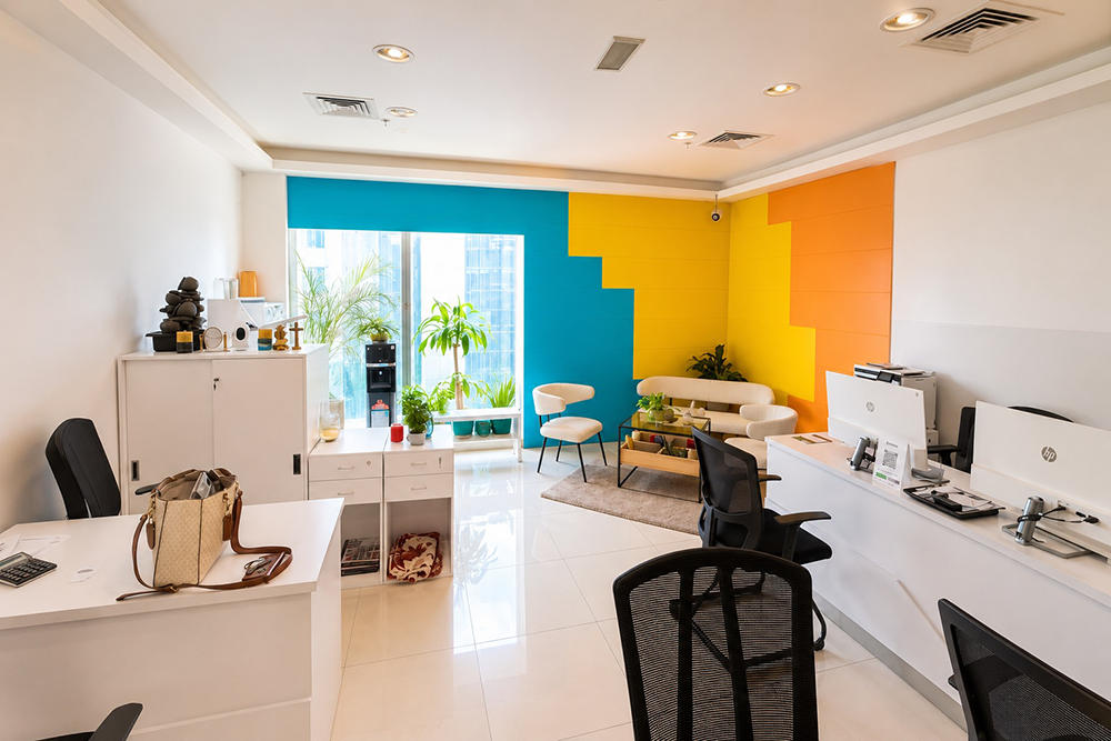Furnished office for rent in Park Lane Tower, Business Bay, Dubai