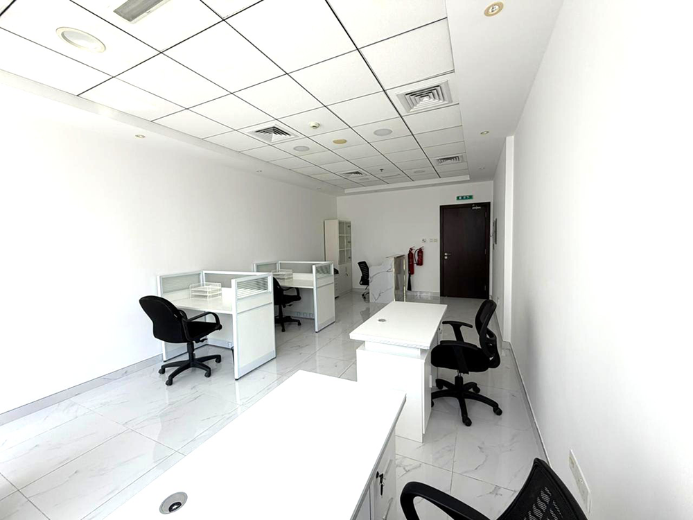 Furnished office space for rent in B2B Tower, Business Bay