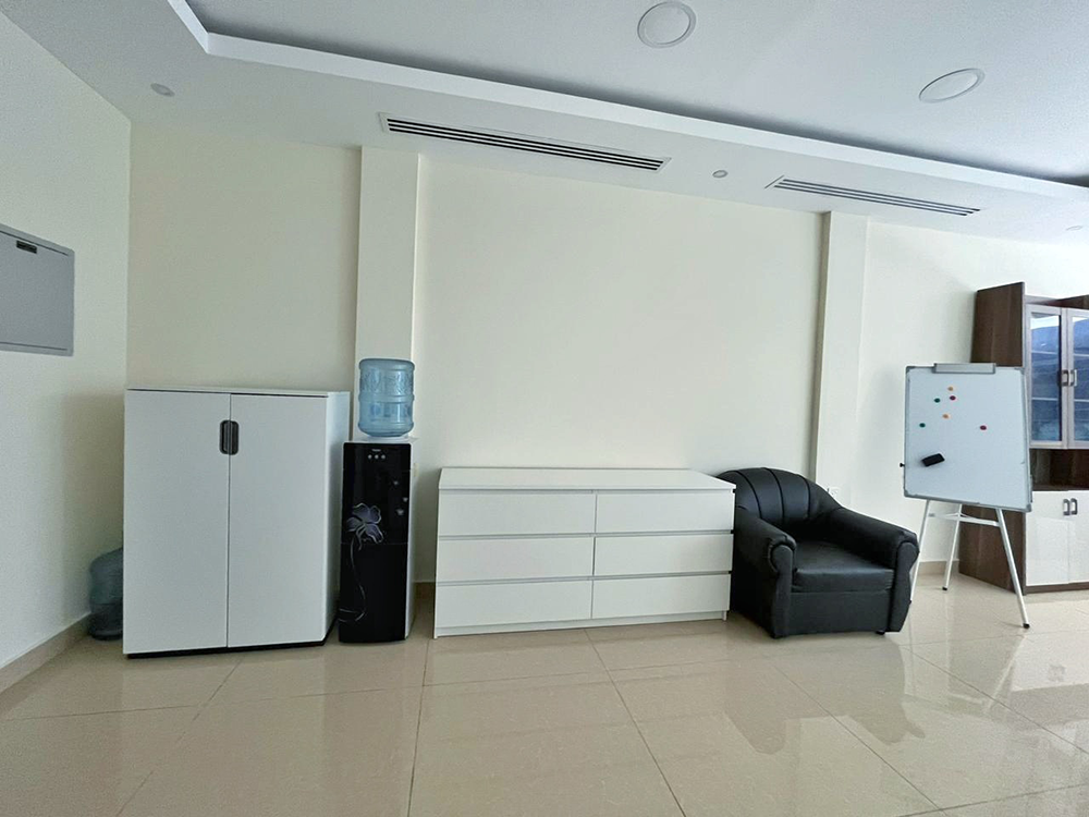 Modern workspace interior Dubai