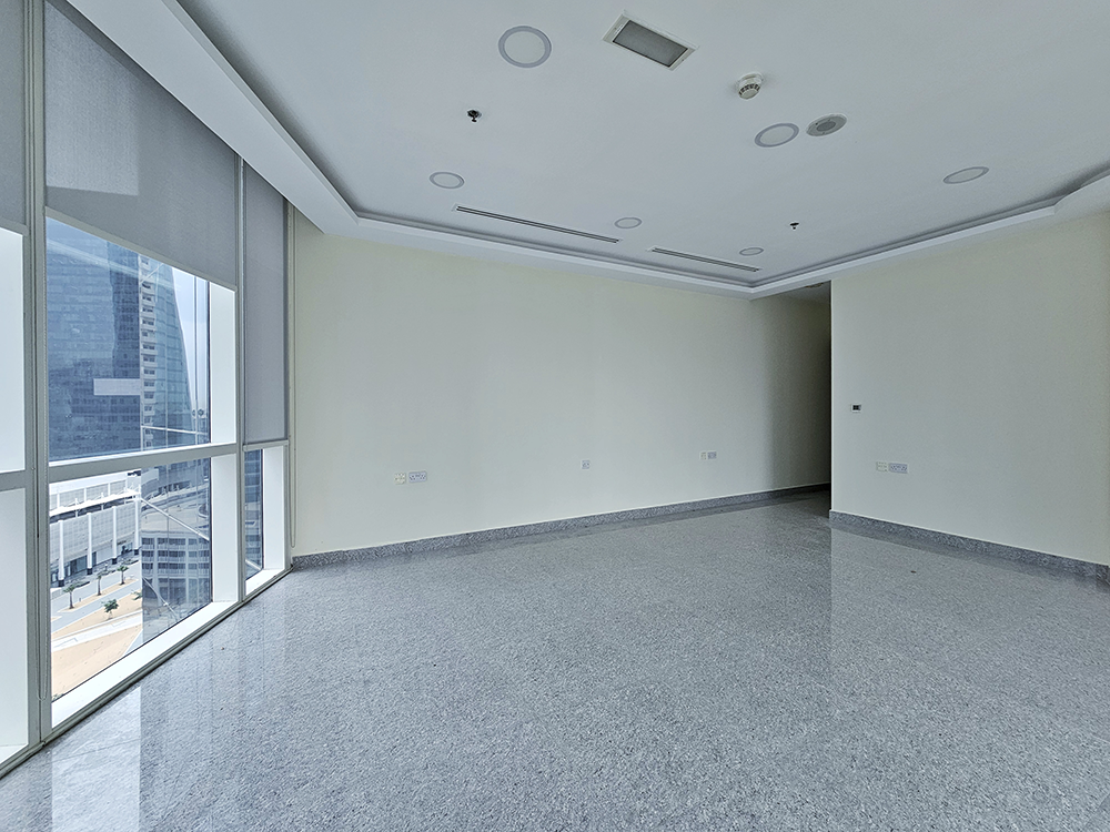 Compact commercial property interior